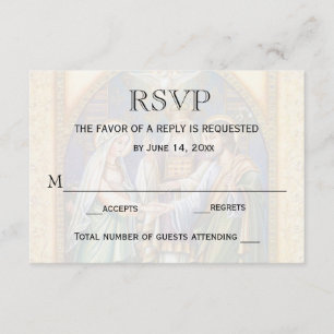 Mariage chrétien catholique du mariage RSVP