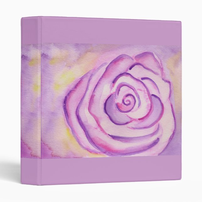 Mariage Classeur Rose (Devant/Côté)