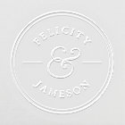 Mariage classique Ampersand Couples