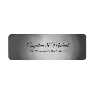 Mariage classique élégant gris clair