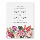 Mariage d'accueil tropical