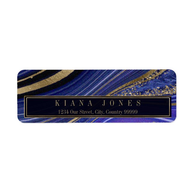 Mariage d'âge Abstrait V1, minuit ID827 (Devant)