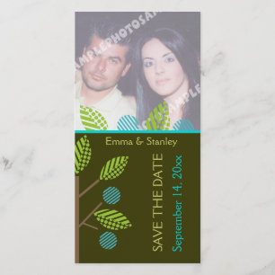 Mariage de automne d'Apple Enregistrer le carte ph