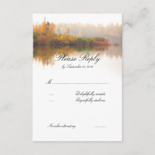 Mariage de automne RSVP