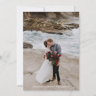 Mariage de calligraphie prospère Merci