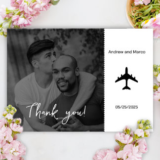 Mariage de carte d'embarquement de destination pho