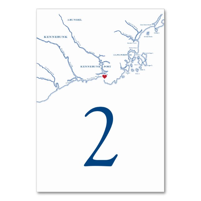 Mariage de carte Kennebunkport Maine (Par défaut)
