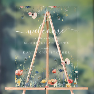 Mariage de champ Fleur sauvage dynamique