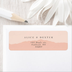 Mariage de couple rose blush moderne