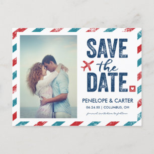 Mariage de destination   Carte postale Enregistrer
