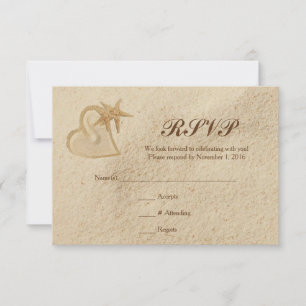 Mariage de destination de plage RSVP Sable & Cœur