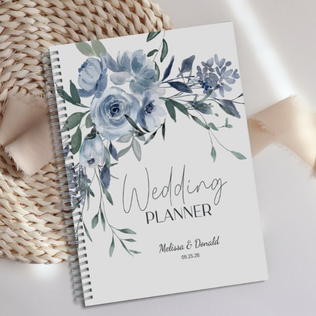 Mariage de fleurs Roses bleu Dusty (Créateur téléchargé)