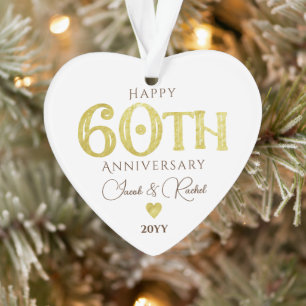 Mariage de garde d'or du 60e anniversaire moderne