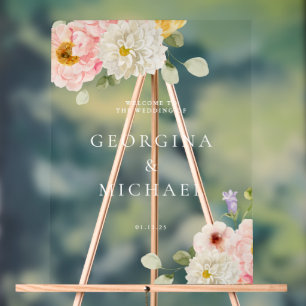 Mariage de jardin d'été doux
