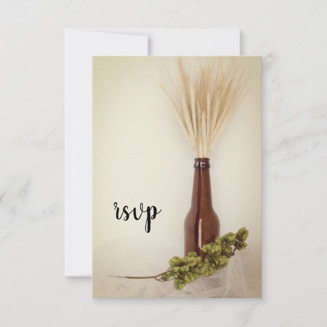 Mariage de la brasserie Blé et houblon RSVP (Devant)