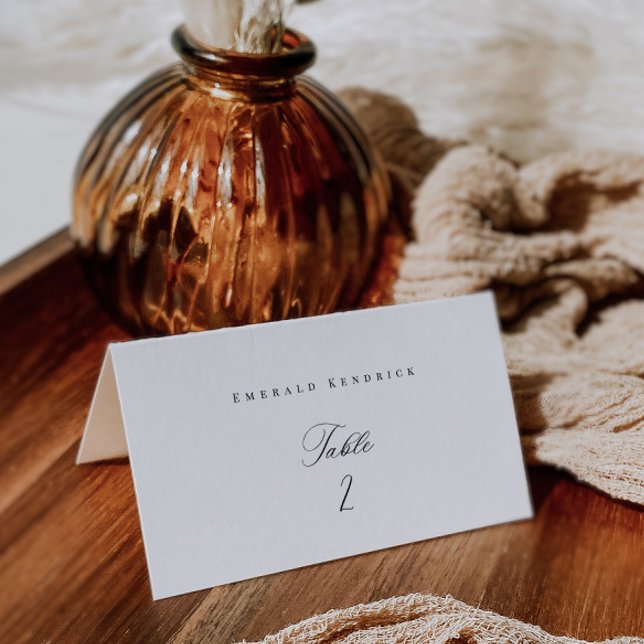 Mariage de la carte Place Escort Tente Fold Seed N (Créateur téléchargé)