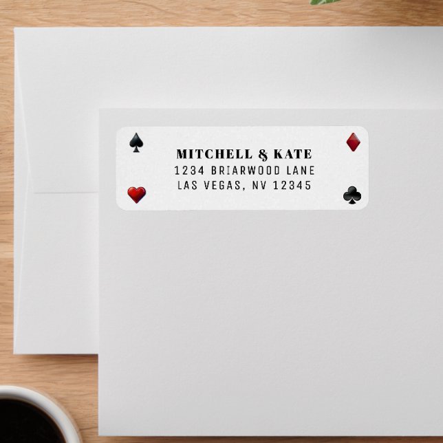 Mariage de la couleur de carte de poker (Créateur téléchargé)