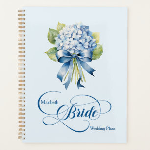 Mariage de la mariée Blue Hydrangea Bouquet