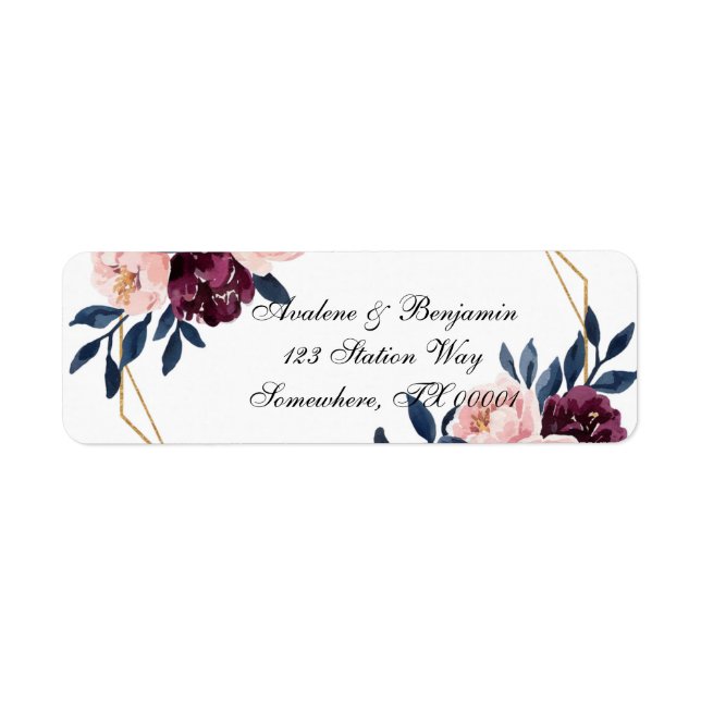 Mariage de la marine Bourgogne rose (Devant)