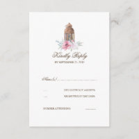 Mariage de lanterne RSVP