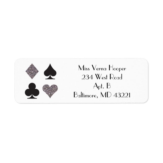 Mariage de Las Vegas Faux Platinum Parties scintil (Devant)