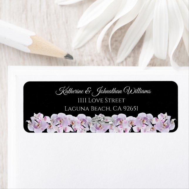 Mariage de l'orchidée blanche - (En situation)