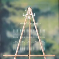 Mariage de lustre blanc