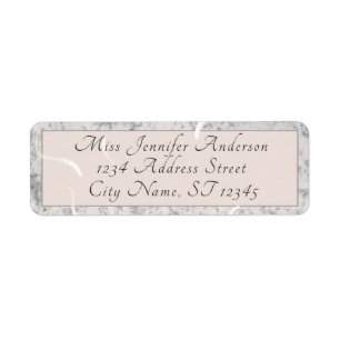 Mariage de marbre gris et brun gris