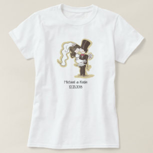 Mariage de mariée et de chambre TShirt