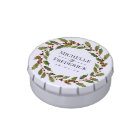 Mariage de Noël Floral Holly Aquarelle