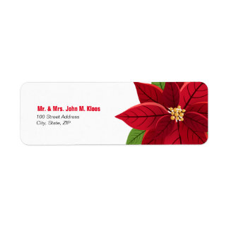 Mariage de Noël Poinsettia