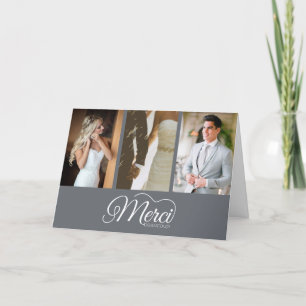 Mariage de photo de Merci Beaucoup Gray