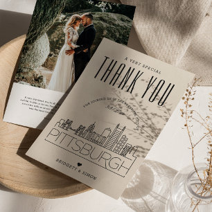 Mariage de Pittsburgh   MERCI + CARTE PHOTO