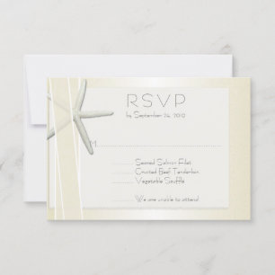 Mariage de plage élégant RSVP Bayside Starfish