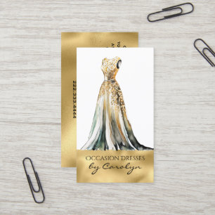 Mariage de robe formelle Carte de visite Seamstres