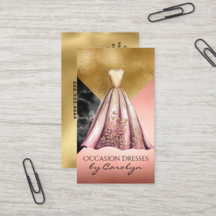 Mariage de robe formelle Carte de visite Seamstres