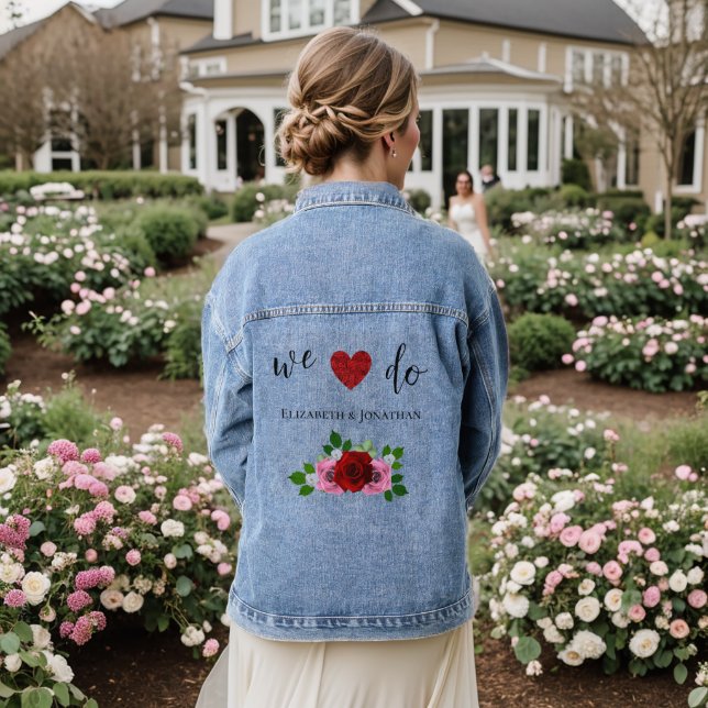 Mariage de roses rouges et roses (Mariage Retour)