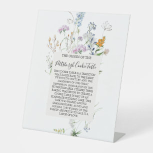 MARIAGE DE SIGNE DE TABLEAU DE COOKIES PITTSBURGH