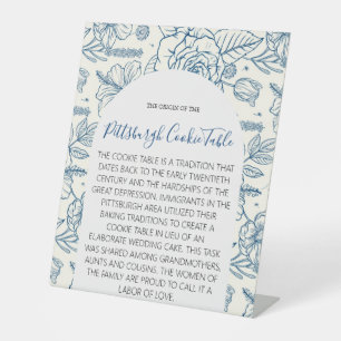 MARIAGE DE SIGNE DE TABLEAU DE COOKIES PITTSBURGH