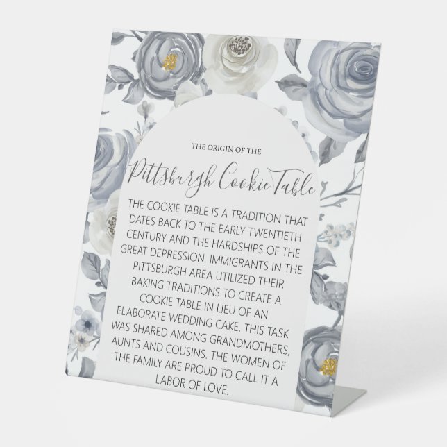 MARIAGE DE SIGNE DE TABLEAU DE COOKIES PITTSBURGH (Recto)