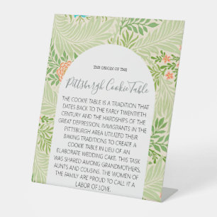 MARIAGE DE SIGNE DE TABLEAU DE COOKIES PITTSBURGH