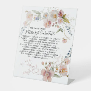 MARIAGE DE SIGNE DE TABLEAU DE COOKIES PITTSBURGH
