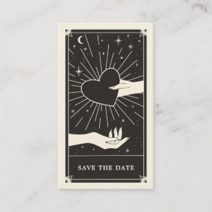 Mariage de Tarot céleste Enregistrer la carte de d