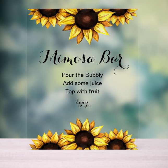 Mariage de tournesol Mimosa Bar (Neutre)