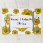 Mariage de tournesols jaunes