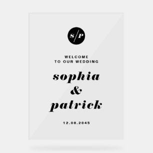 Mariage de typographie italique en gras noir