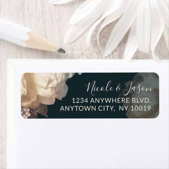 Mariage d'élégance florale romantique (En situation)