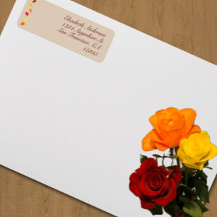 Mariage des feuilles automnales