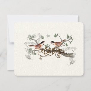 Mariage des Inséparables Vintages de poulet RSVP