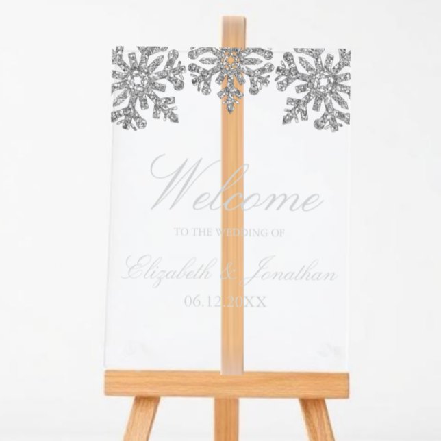Mariage d'hiver à flocon d'argent (Créateur téléchargé)
